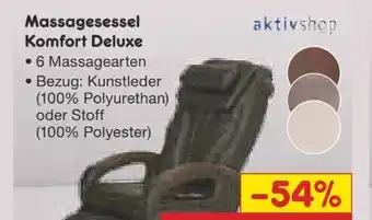 Netto Marken-Discount Massagesessel Komfort Deluxe Angebot