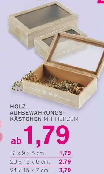 KODi Holz-aufbewahrungskästchen Angebot