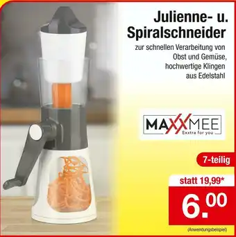 Zimmermann Maxxmee julienne- u. spiralschneider Angebot