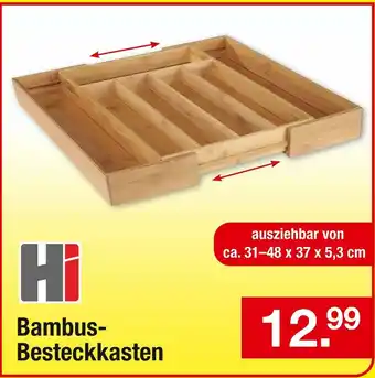 Zimmermann Hi bambus-besteckkasten Angebot