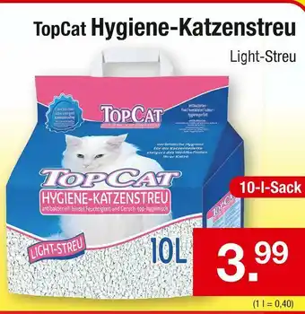 Zimmermann Topcat hygiene-katzenstreu Angebot