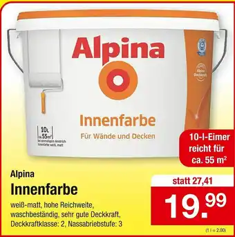 Zimmermann Alpina innenfarbe Angebot