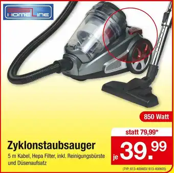 Zimmermann Zyklonstaubsauger Angebot