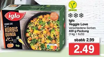 Famila Nord West Iglo Veggie Love 400g Angebot