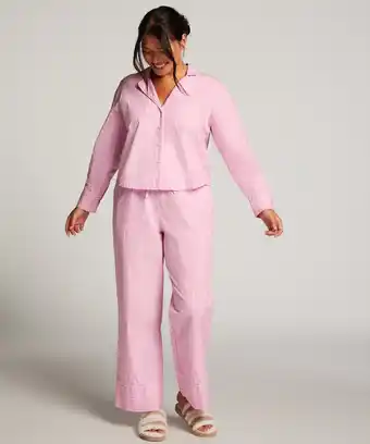 Hunkemöller Hunkemöller Pyjamahose Stripy Rosa Angebot