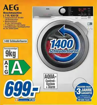 expert Techno Land Aeg Waschmaschine Angebot