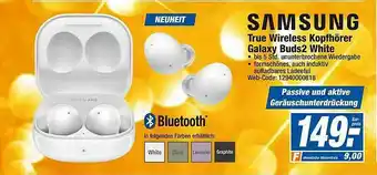 HEM Expert Samsung True Wireless Kopfhörer Galaxy Buds2 White Angebot