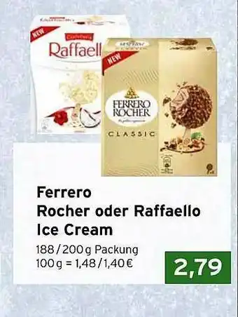 CAP Markt Ferrero Rocher Oder Raffaello Ice Cream Angebot