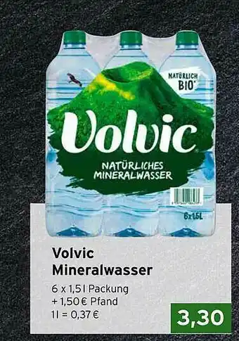 CAP Markt Volvic Mineralwasser Angebot