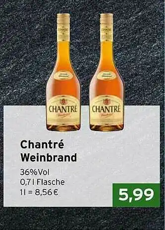 CAP Markt Chantré Weinbrand Angebot