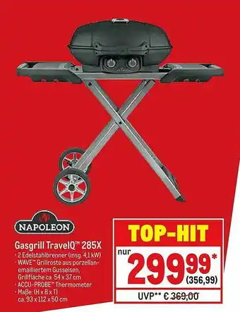 METRO Napoleon Gadgrill Travelq Angebot