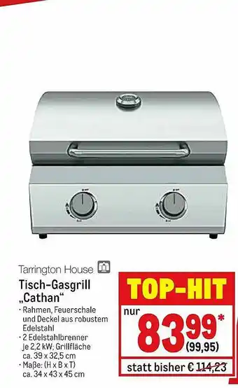 METRO Tarrington House Tisch-gasgrill Cathan Angebot