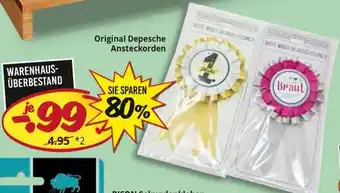 PicksRaus Original Depesche Ansteckorden Angebot