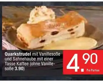 Zurbrüggen Quarkstrudel Angebot