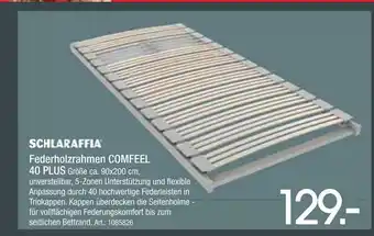 Zurbrüggen Schlaraffia federholzrahmen comfeel 40 plus Angebot