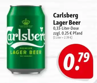 Nah & Frisch Carlsberg Lager Beer330ml Angebot