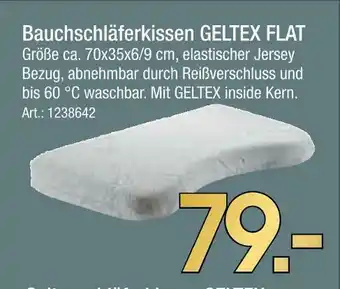 Zurbrüggen Bauchschläferkissen geltex flat Angebot