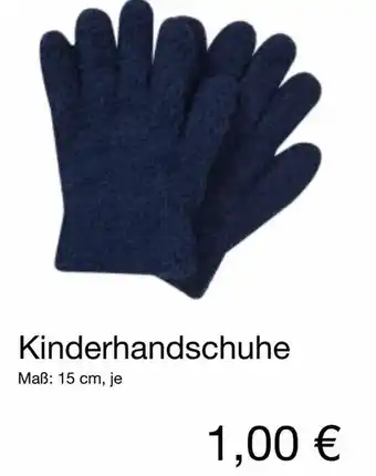 KiK Kinderhandschuhe Angebot