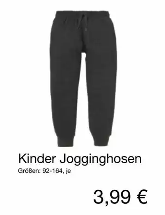 KiK Kinder Jogginghosen Angebot