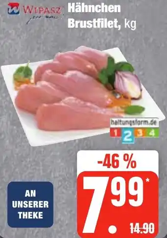 Edeka Frischemarkt WIPASZ Hähnchen Brustfilet Angebot