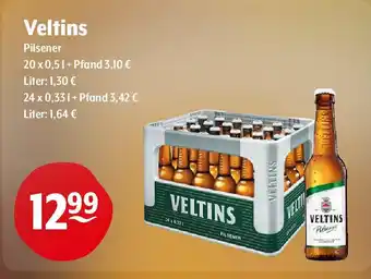 Getränke Hoffmann Veltins Pilsener 20*500/24*330ml Angebot