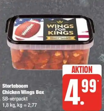 Edeka Storteboom Chicken Wings Box SB-verpackt 1,8 kg Angebot