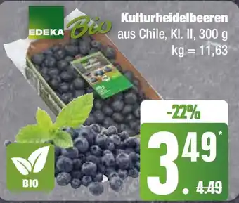 Edeka EDEKA Kulturheidelbeeren 300 g Angebot