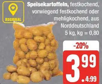 Edeka Speisekartoffeln REGIONAL 5kg Angebot