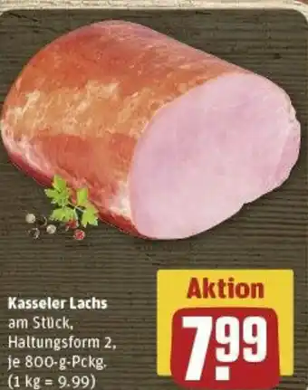 REWE Kasseler Lachs am Stück, 800g Angebot