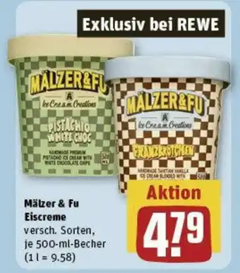 REWE Mälzer & Fu Eiscreme 500ml Angebot