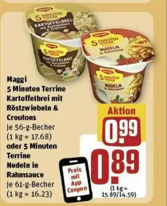 REWE Maggi 5 Minuten Terrine 56-61g Angebot