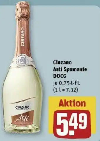 REWE Cinzano Asti Spumante DOCG 750ml Angebot