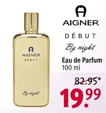 Rossmann AIGNER DÉBUT By night Eau de Parfum 100 ml Angebot