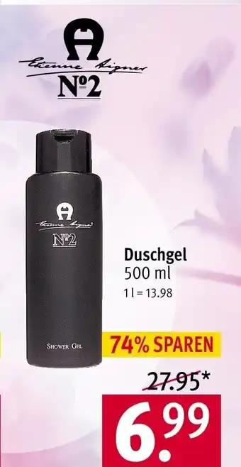 Rossmann AIGNER  Nº2 Duschgel 500 ml Angebot