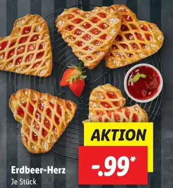 Lidl Erdbeer-Herz Angebot