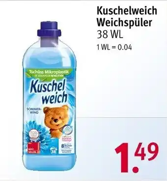 Rossmann Kuschelweich Weichspüler 38 WL Angebot