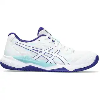 Intersport ASICS Damen Netballschuhe GEL-TACTIC 12 WHITE/EGGPLANT 41 ½ Angebot