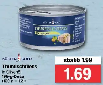 Famila Nord West Küsten Gold Thunfischfilets 195g Dose Angebot