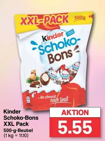 Famila Nord West Kinder Schoko-Bons XXL Pack 500-g-Beutel Angebot