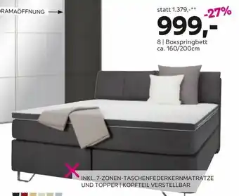 Mömax Boxspringbett Angebot