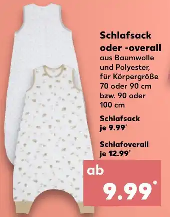 Kaufland Schlafsack oder -overall Angebot