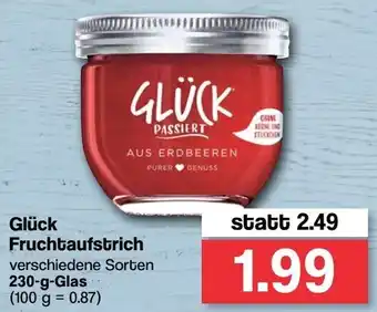 Famila Nord West Glück Fruchtaufstrich 230 g Glas Angebot