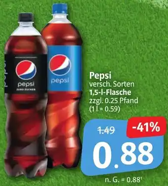 Markant Markt Pepsi 1,5 L Flasche Angebot