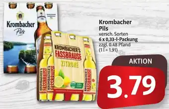 Markant Markt Krombacher Pils 6x0,33 L Packung Angebot