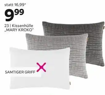 Mömax Kissenhülle Mary Kroko Angebot