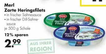 Handelshof Merl Zarte Heringsfilets 500g Angebot