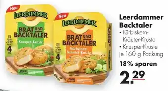 Handelshof Leerdammer Backtaler 160g Angebot