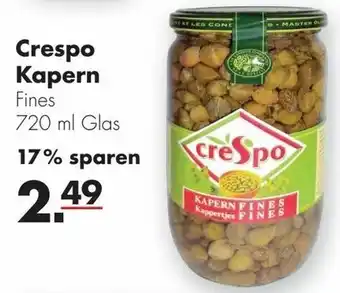 Handelshof Crespo Kapern 720ml Angebot