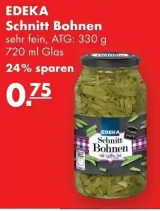 Handelshof Edeka Schnitt Bohnen Angebot