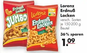 Handelshof Lorenz Erdnuß Locken 150-200g Beutel Angebot